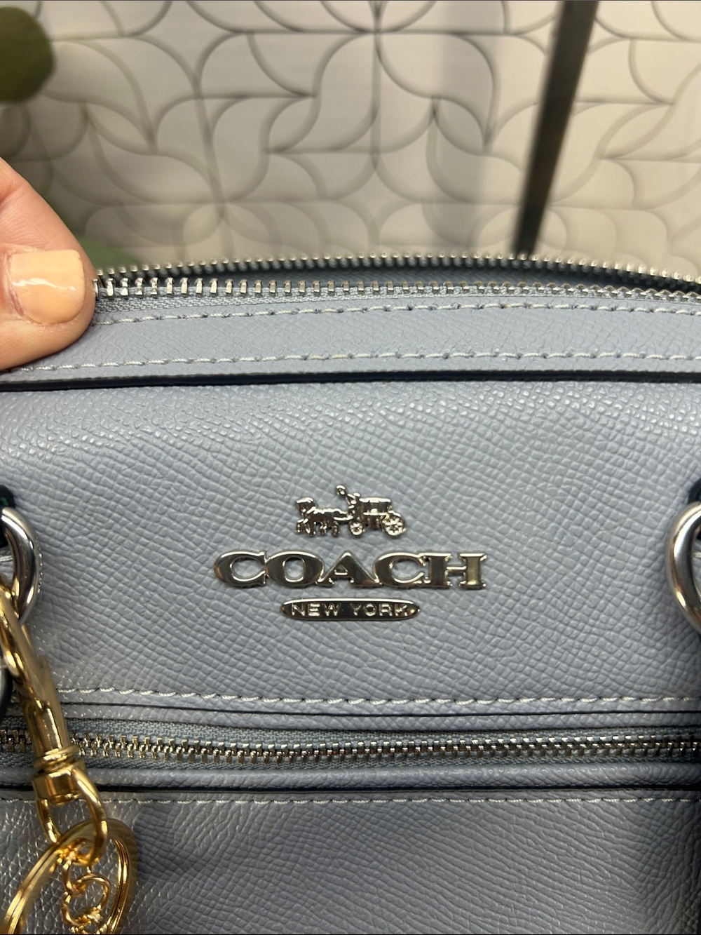5145 NWOT Coach Rowan Twilight satchel bag 269025145 - Picture 6 of 14